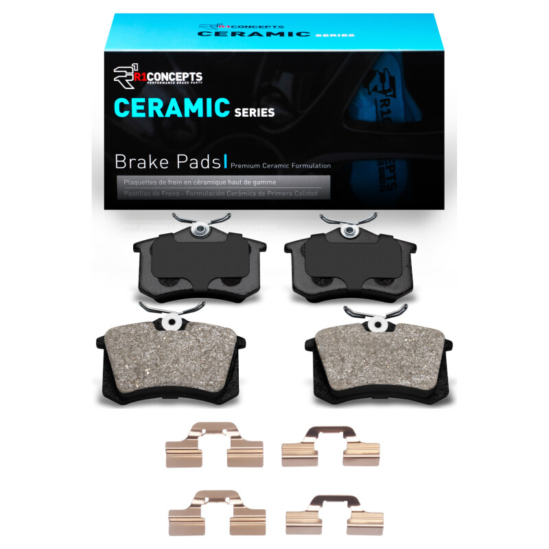 Audi TT Brake Pads - Rear - R1 Concepts - Ceramic - `99-`15